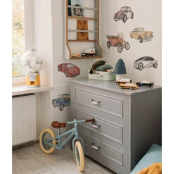 Stickers Evolution Industrielle Automobile -GribouilleTa Chambre Soldes Magasin file 2390