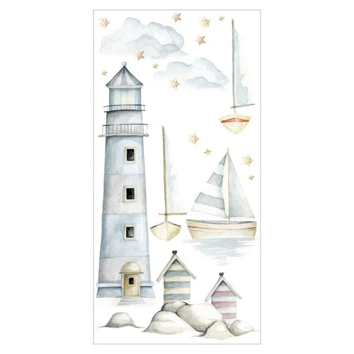 Planche De Stickers Port De Nuit 3 Planche De Stickers Port De Nuit