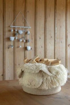 Panier Corbeille Mouton Nez Rose 16 Panier Corbeille Mouton Nez Rose -GribouilleTa Chambre Soldes Magasin file 2526