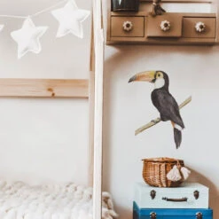 Sticker Toucan De La Savane -GribouilleTa Chambre Soldes Magasin file 2534