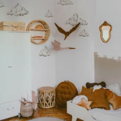 Set De Magnifiques Stickers Nuages Au Pays Des Songes -GribouilleTa Chambre Soldes Magasin file 2537