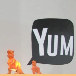 Jolie Et Rugissante Veilleuse Bébé T-Rex Orange USB -GribouilleTa Chambre Soldes Magasin file 2683