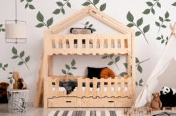 Lit Fermette Superposé Avec Tiroir