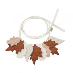 Jolie Guirlande De Feuilles Caramel