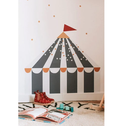 Magnifique Décor Circus Chapiteau De Cirque Bleu 3 Magnifique Décor Circus Chapiteau De Cirque Bleu