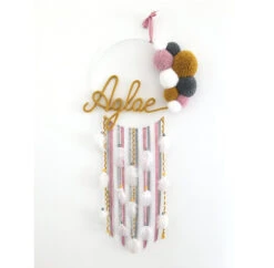 Attrape Rêves Tricotin Et Pompons Joli Mot -GribouilleTa Chambre Soldes Magasin file 2798