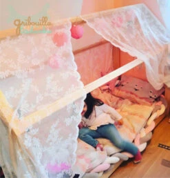 Jeu De 2 Jetées En Dentelles -GribouilleTa Chambre Soldes Magasin file 2821