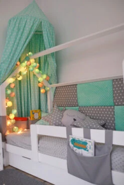 Ciel De Lit Nuit étoilé Mint -GribouilleTa Chambre Soldes Magasin file 2955