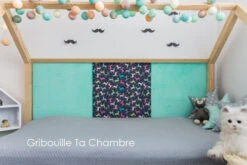 Tête De Lit - Aménagement Mur Douillet -GribouilleTa Chambre Soldes Magasin file 3063