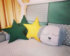 Coussin Tendre Lapin Gris -GribouilleTa Chambre Soldes Magasin file 3085