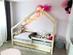 Lit Maison D'Archi Avec Tiroir Gigogne -GribouilleTa Chambre Soldes Magasin file 309