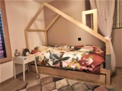 Lit Maison D'Archi Avec Tiroir Gigogne -GribouilleTa Chambre Soldes Magasin file 310