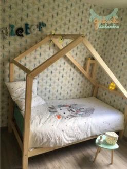 Lit Maison D'Archi Avec Tiroir Gigogne -GribouilleTa Chambre Soldes Magasin file 312