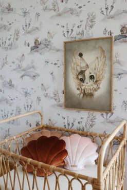 Coussin Décoratif En Velours Coquillage Cuivre Scintillant -GribouilleTa Chambre Soldes Magasin file 3138