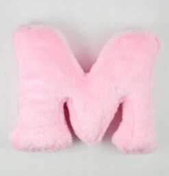 Lettre Géante En Fourrure Rose Poudré -GribouilleTa Chambre Soldes Magasin file 3152