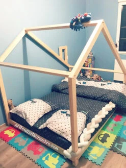 Lit Maison D'Archi Avec Tiroir Gigogne -GribouilleTa Chambre Soldes Magasin file 318