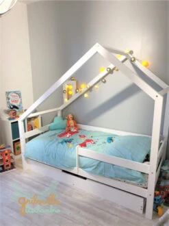 Lit Maison D'Archi Avec Tiroir Gigogne -GribouilleTa Chambre Soldes Magasin file 319