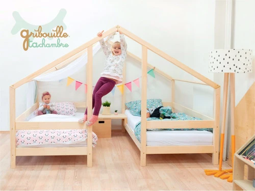 Lit Cabane Double 3 Lit Cabane Double