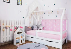 Ciel De Lit Nuit étoilé Blanc Et Gris -GribouilleTa Chambre Soldes Magasin file 3224