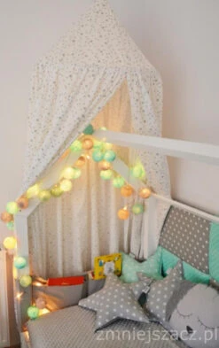 Ciel De Lit Nuit étoilé Blanc Et Gris -GribouilleTa Chambre Soldes Magasin file 3226