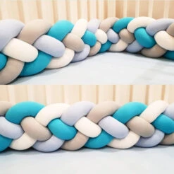 Tour De Lit Tressé 4 Grains Jersey De Coton à Composer