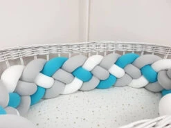 Tour De Lit Tressé 4 Grains Jersey De Coton à Composer -GribouilleTa Chambre Soldes Magasin file 3231