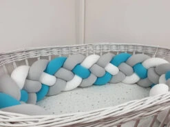 Tour De Lit Tressé 4 Grains Jersey De Coton à Composer -GribouilleTa Chambre Soldes Magasin file 3238