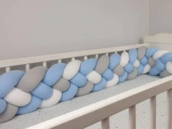 Tour De Lit Tressé 4 Grains Jersey De Coton à Composer -GribouilleTa Chambre Soldes Magasin file 3240