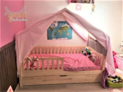 Habillage Complet De Lit Cabane Pinède Différents Coloris -GribouilleTa Chambre Soldes Magasin file 3248