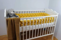 Tour De Lit Tressé 3 Grains Moutarde -GribouilleTa Chambre Soldes Magasin file 3265