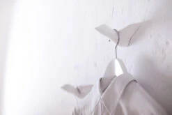 Envol D'oiseaux Céramique Blanc Et Or - Art -GribouilleTa Chambre Soldes Magasin file 3320