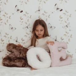 Lettre Géante En Fourrure Brune -GribouilleTa Chambre Soldes Magasin file 3330