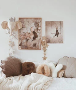 Lettre Géante En Fourrure Brune -GribouilleTa Chambre Soldes Magasin file 3334