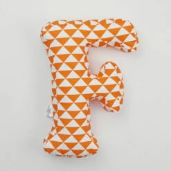 F : Lettre Géante En Coton