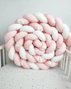 Tour De Lit Tressé 3 Grains Motif Nuage Endormi à Personnaliser -GribouilleTa Chambre Soldes Magasin file 3388