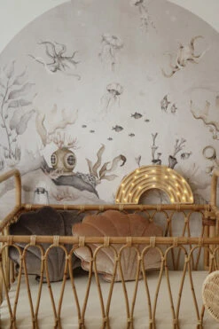 Coussin Décoratif En Velours Coquillage Gris Graphite Scintillant -GribouilleTa Chambre Soldes Magasin file 3405