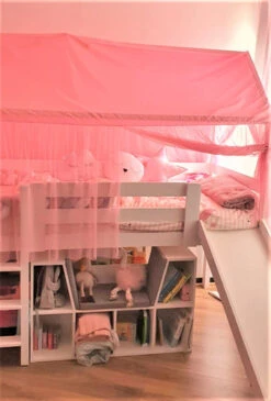 Habillage De Maison Tulle Hauteur Superposé Différents Coloris -GribouilleTa Chambre Soldes Magasin file 3412