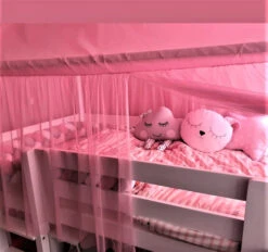 Habillage De Maison Tulle Hauteur Superposé Différents Coloris -GribouilleTa Chambre Soldes Magasin file 3413