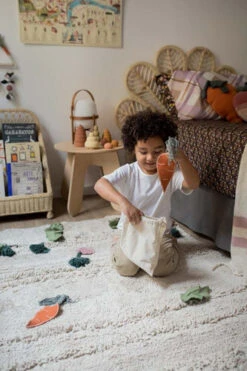 Tapis Lavable Mon Jardin Potager -GribouilleTa Chambre Soldes Magasin file 3429