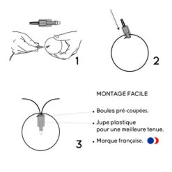 Guirlande De 16 Boules Lumineuses Double Intensité - Arthur -GribouilleTa Chambre Soldes Magasin file 3467