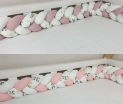 Tour De Lit Tressé 3 Grains Motif Panda à Personnaliser -GribouilleTa Chambre Soldes Magasin file 3637