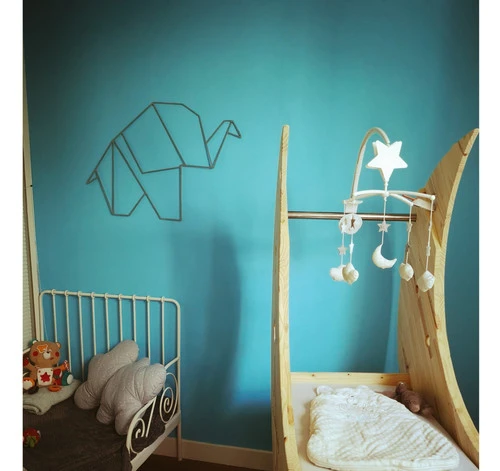 Sculpture Origami Elephant Gris 3 Sculpture Origami Elephant Gris