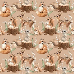 Toile De Lit Maison Ou Cabane Amis De La Forêt