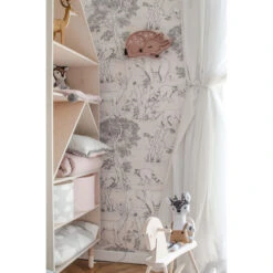 Papier Peint Animaux Naturel Ou Noir & Blanc -GribouilleTa Chambre Soldes Magasin file 3744