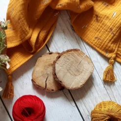 Beau Lange Couverture En Gaze De Coton Détails Or -GribouilleTa Chambre Soldes Magasin file 389