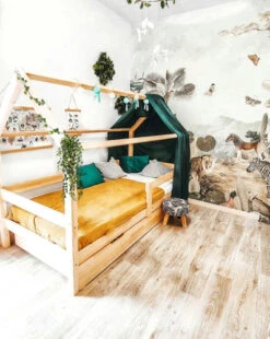 Kit Pour Transformer Le Lit Maison En Lit Maison Avec Tiroir -GribouilleTa Chambre Soldes Magasin file 423