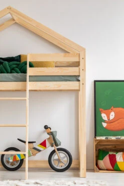 Lit Maison Mezzanine -GribouilleTa Chambre Soldes Magasin file 476