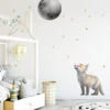 Set De Stickers Renard Au Clair De Lune -GribouilleTa Chambre Soldes Magasin file 480