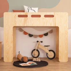 Lit Mezzanine DIEGO Pin Massif à Personnaliser -GribouilleTa Chambre Soldes Magasin file 517