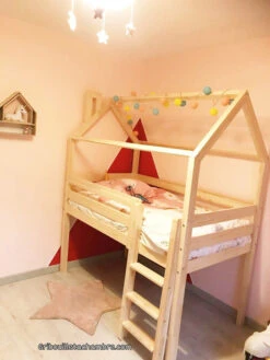 Kit Pour Transformer Le Lit Maison En Lit Maison Pilotis -GribouilleTa Chambre Soldes Magasin file 544